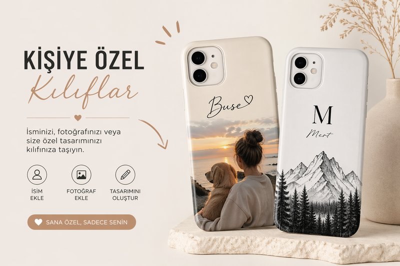 Kişiye özel Telefon Kılıfları