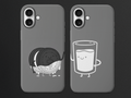 Milk & Biskuv  Couple Telefon Kılıfı Z153