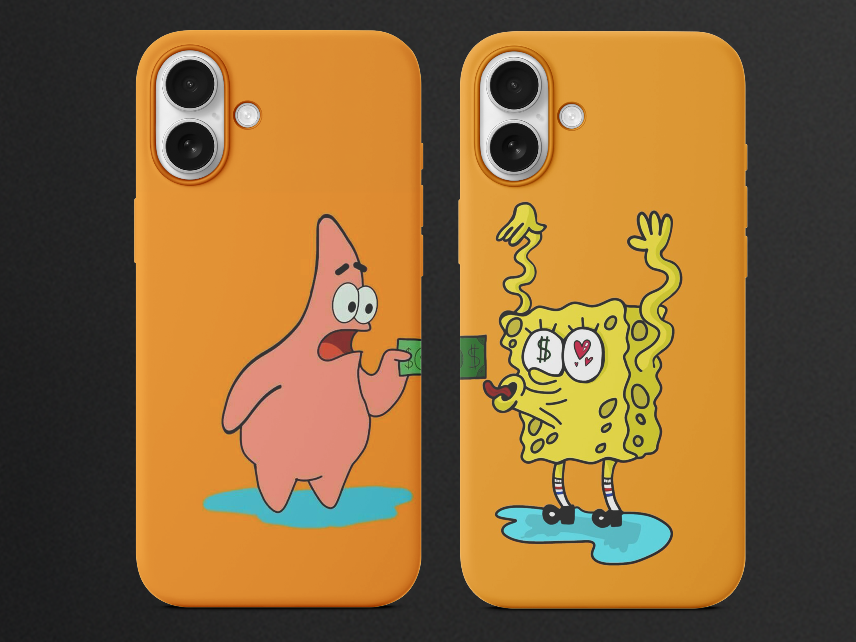 Sungerbob & Patrick Telefon Kılıfı Z154