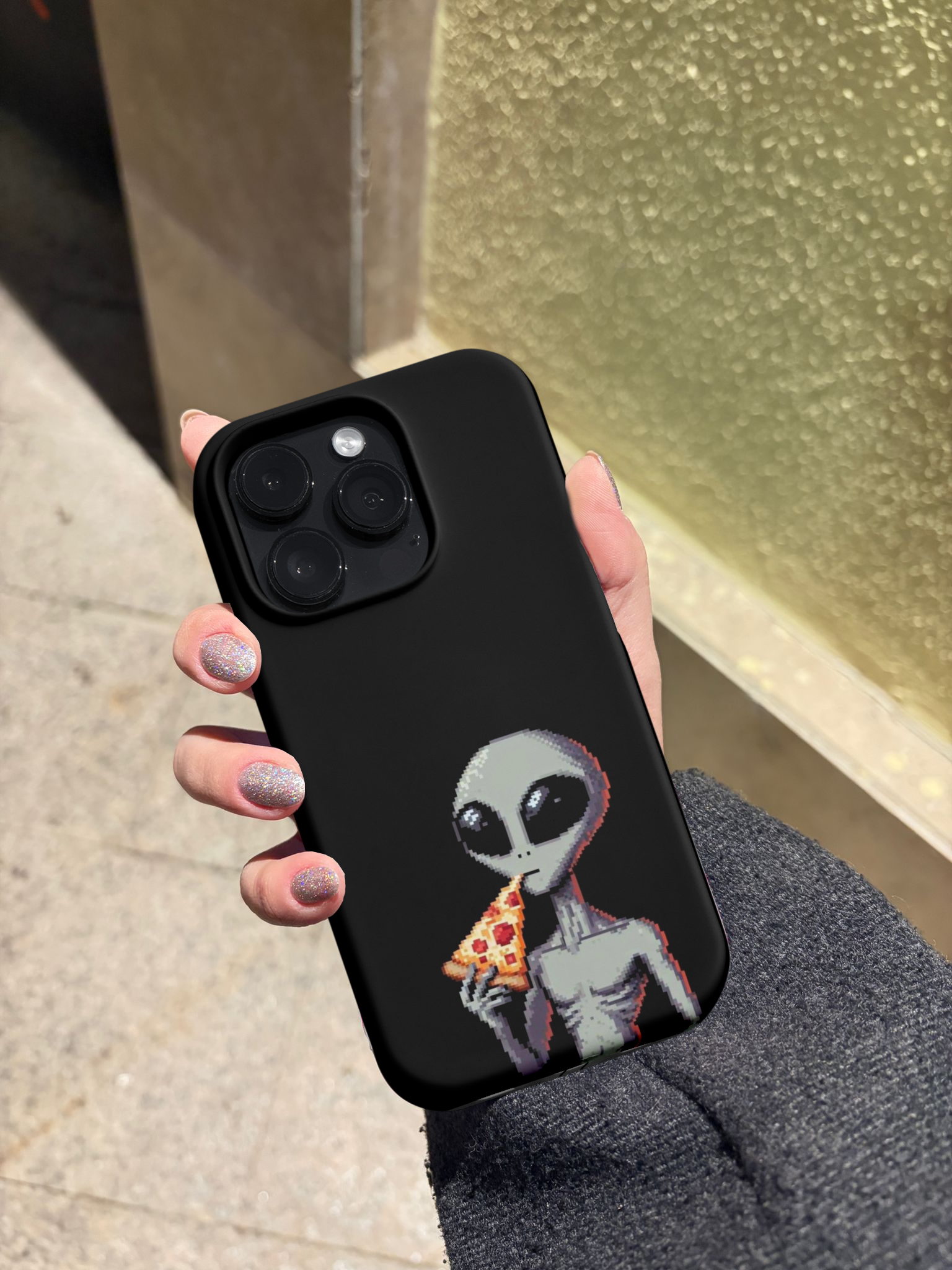 Alien  Pizza Telefon Kılıfı Z190