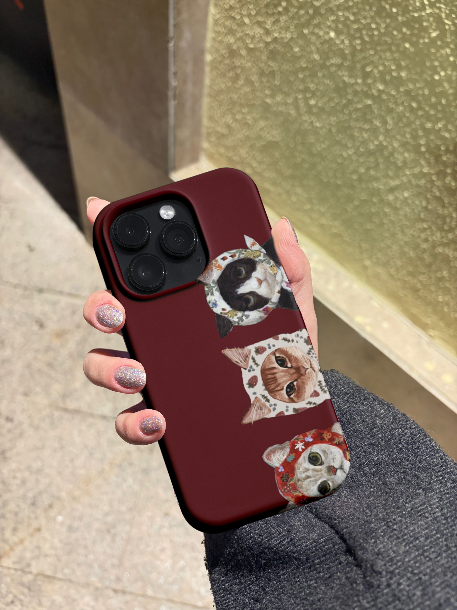 Cat Cat Cat  Telefon Kılıfı Z151