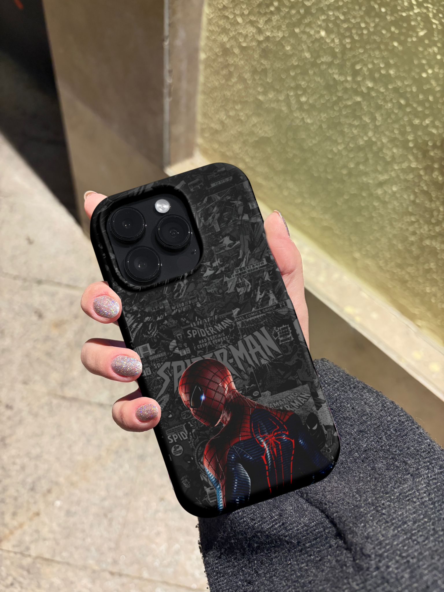 Spiderman Thema Telefon Kılıfı Z59