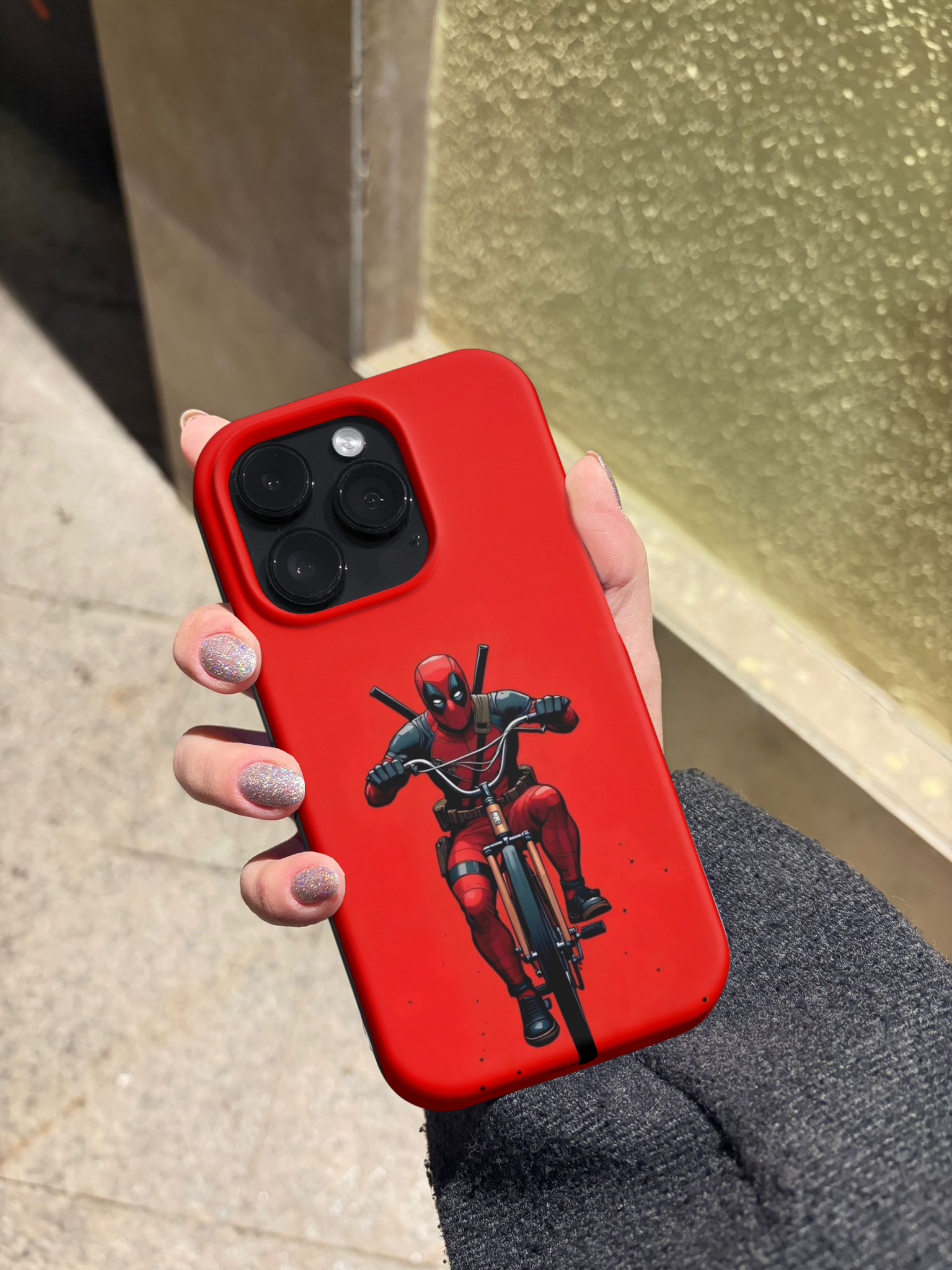 Cycle Deadpool  Telefon Kılıfı Z159