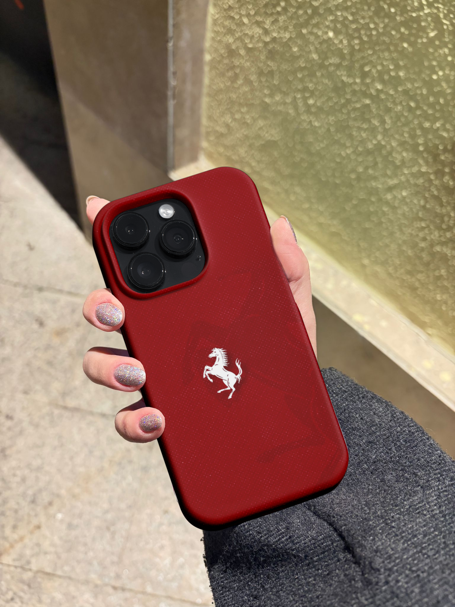 Red Ferrari Telefon Kılıfı Z34